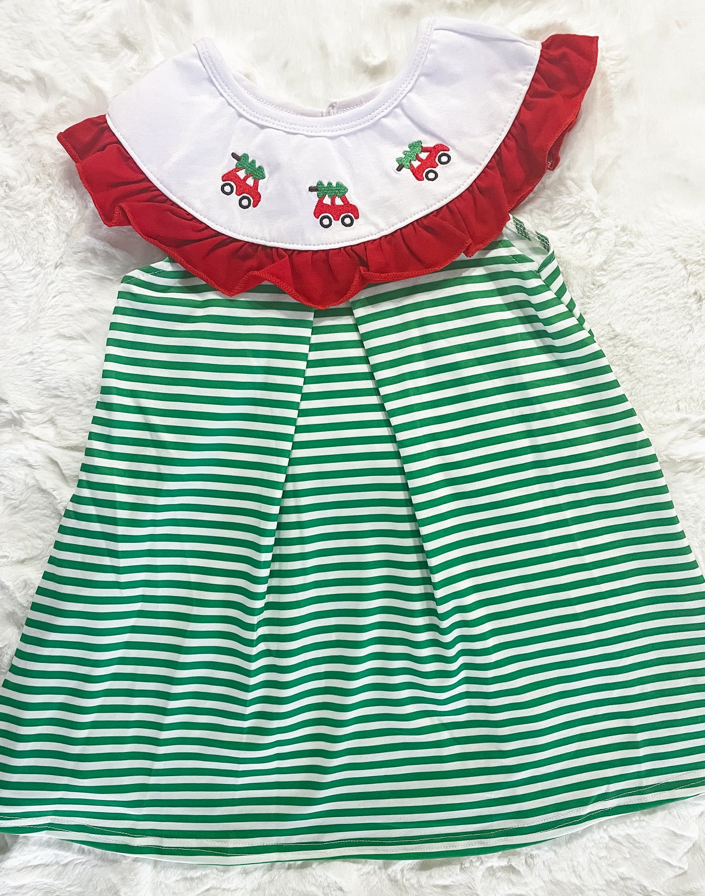 Christmas Tree Vehicle Trio Dress