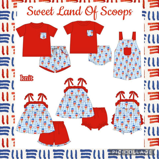 Sweet Land of Scoops Girl Bubble
