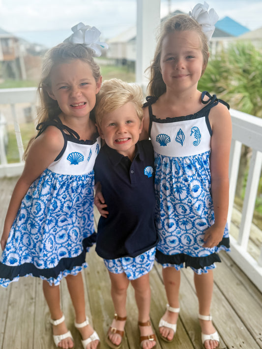 Preppy Coastal Shells Collection