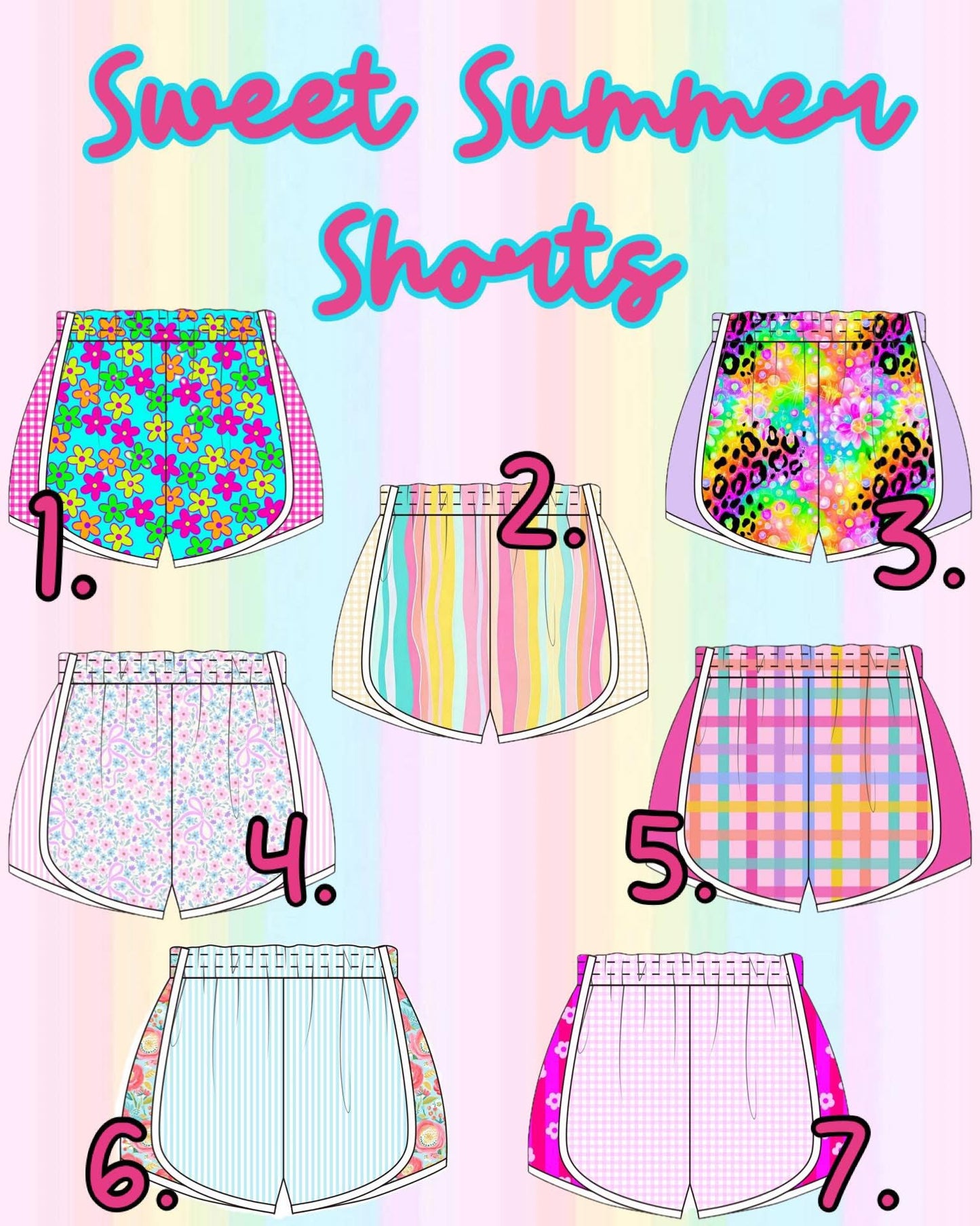 Sweet Summer Shorts Mix