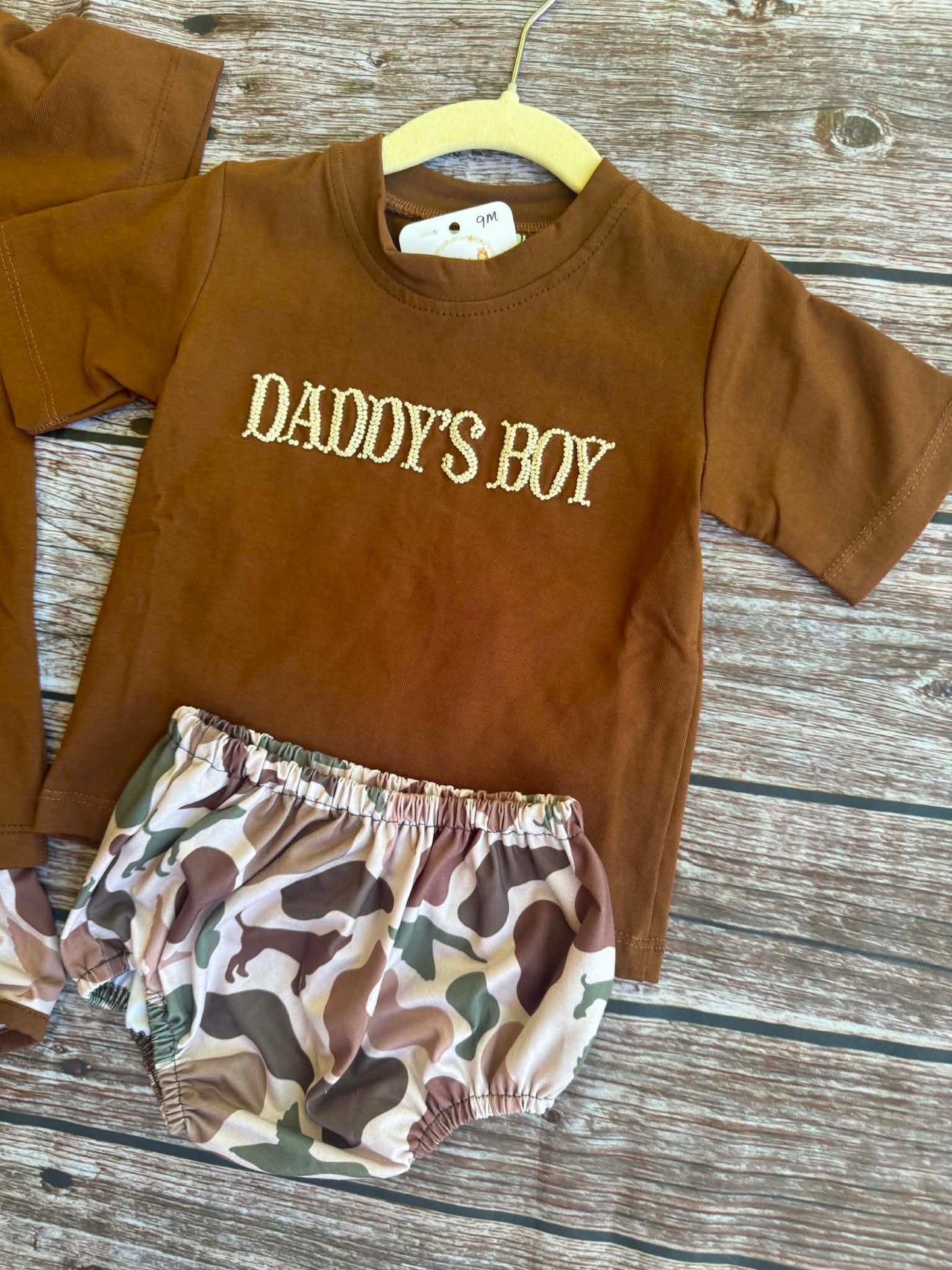 Daddy’s Boy Camo French Knot Collection