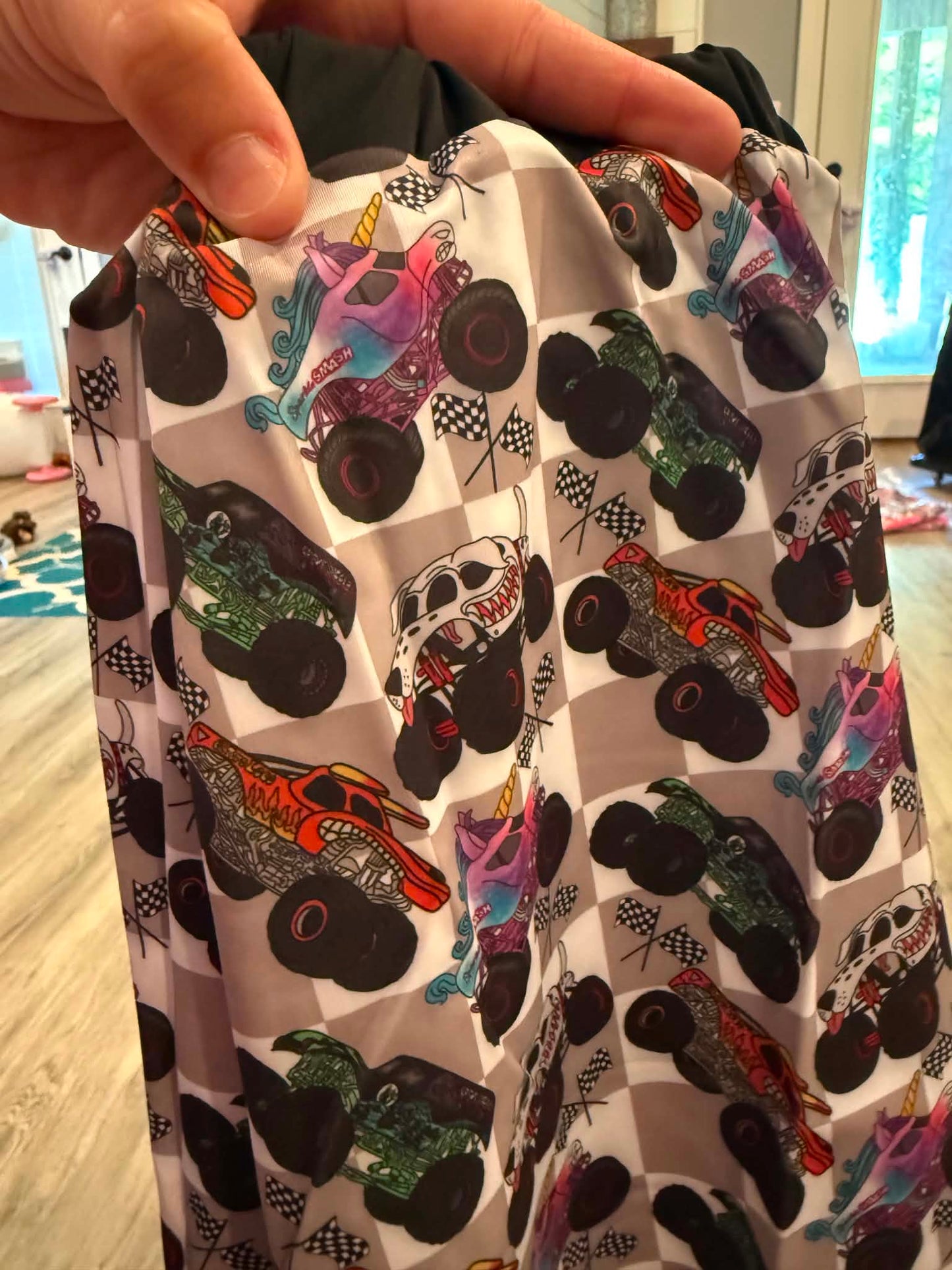 Smash & Crash Swim Trunks