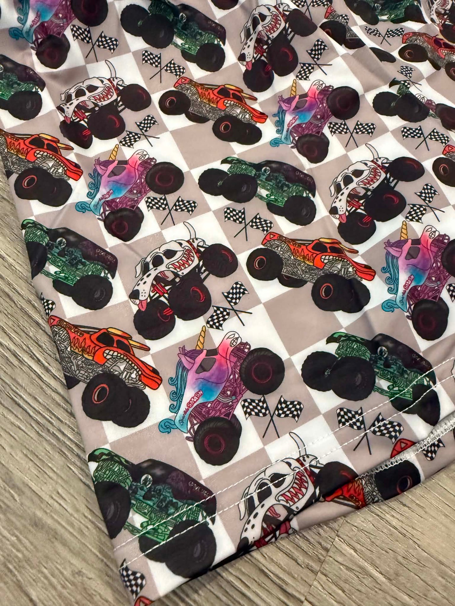 Smash & Crash Swim Trunks