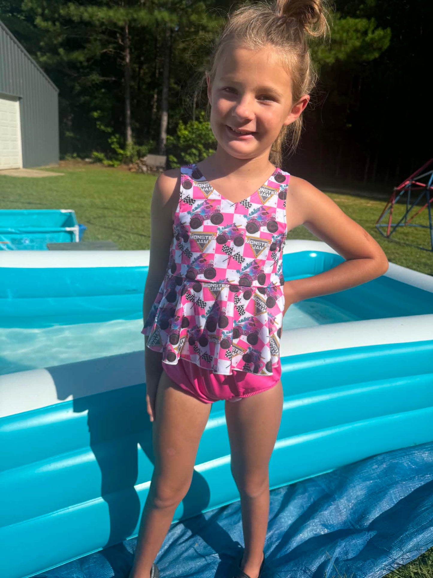 Pink Smash & Crash Swim