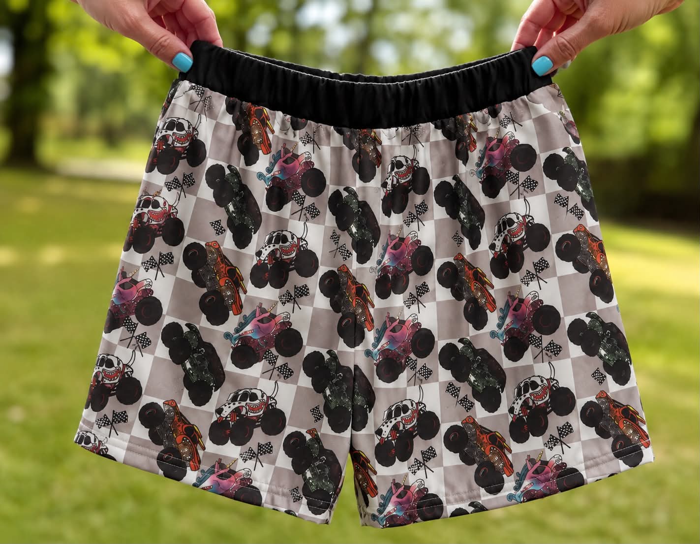 Smash & Crash Swim Trunks