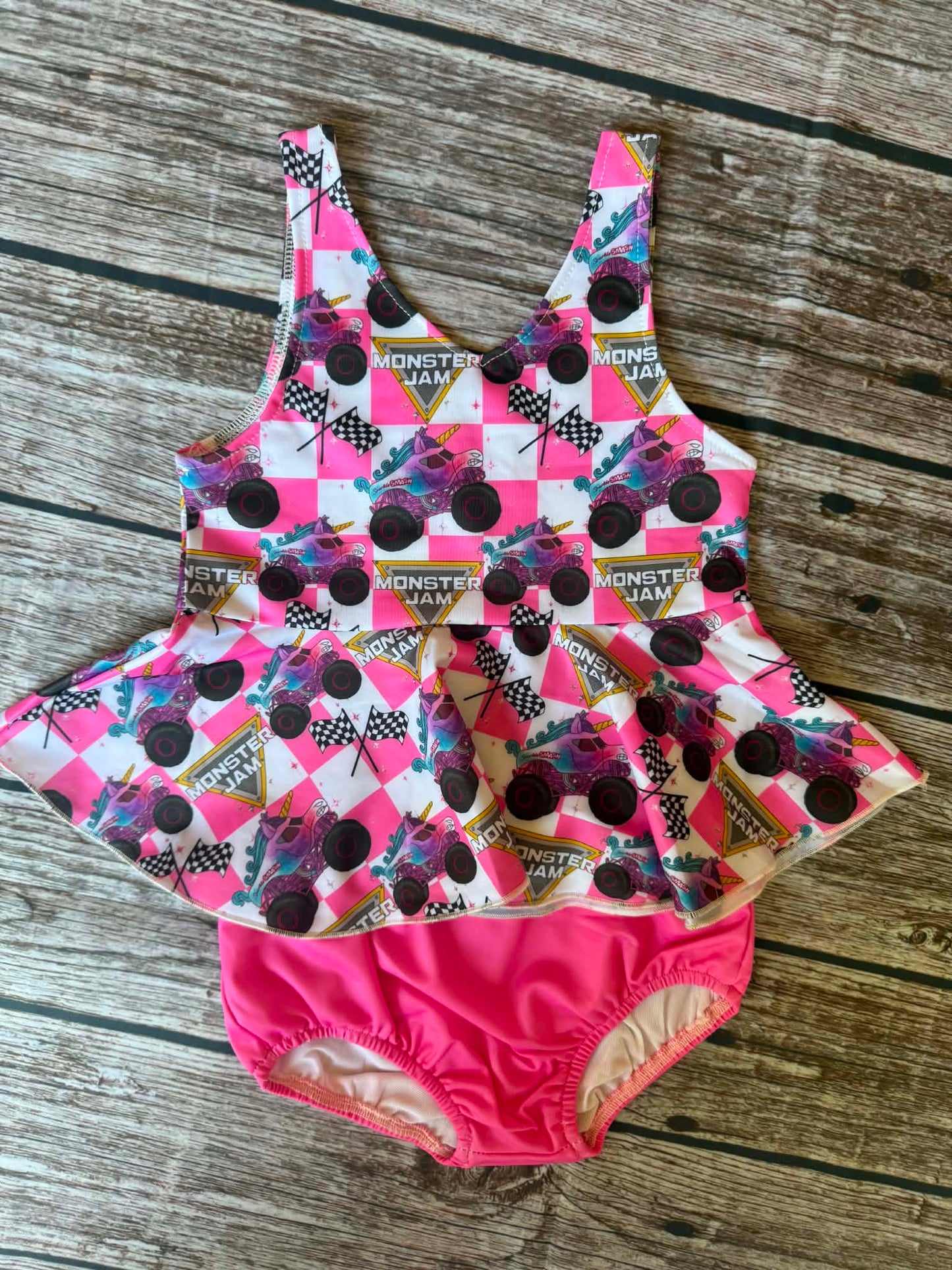 Pink Smash & Crash Swim