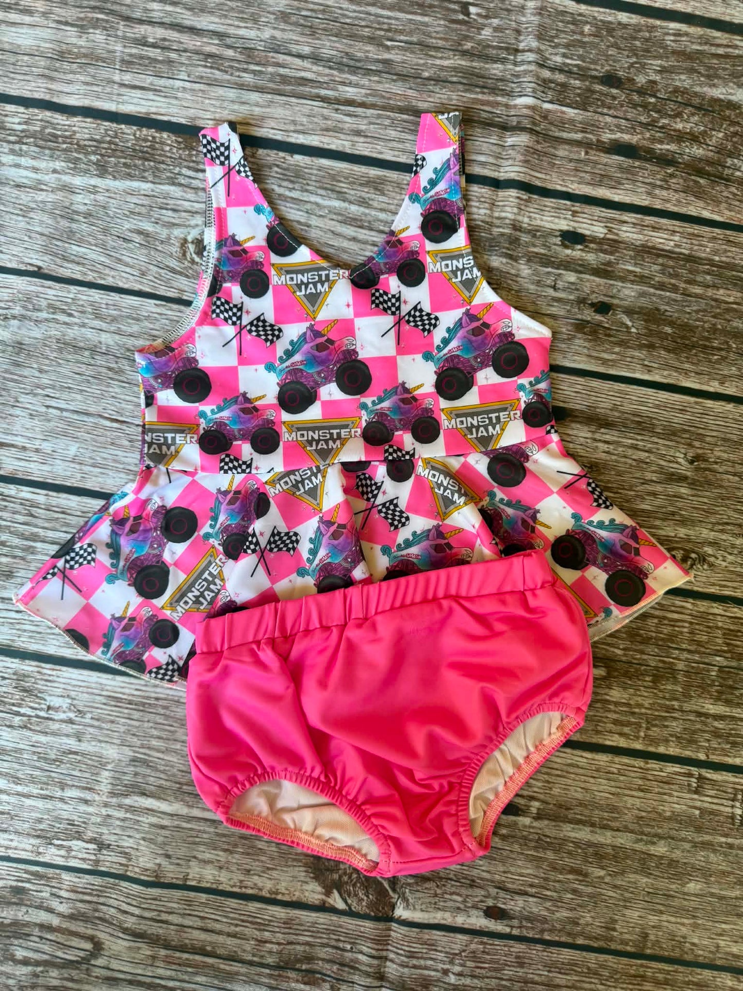 Pink Smash & Crash Swim
