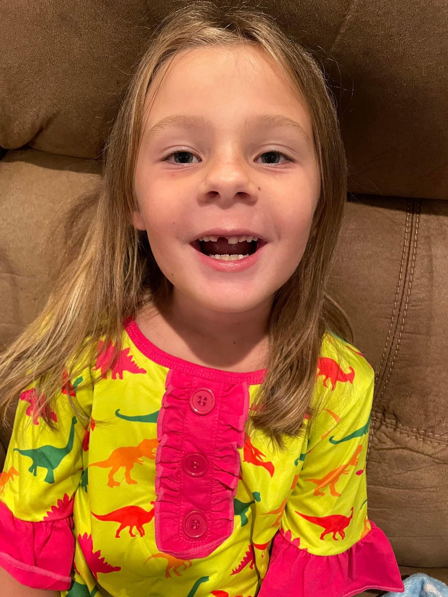 Neon Dino PJs