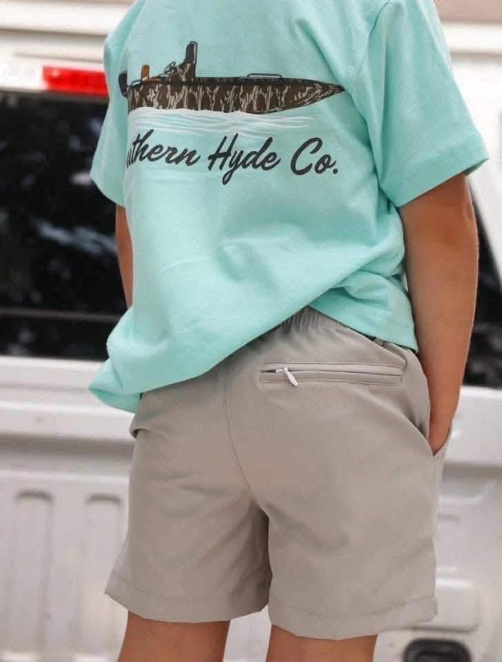 B2School Performance Khaki Shorts