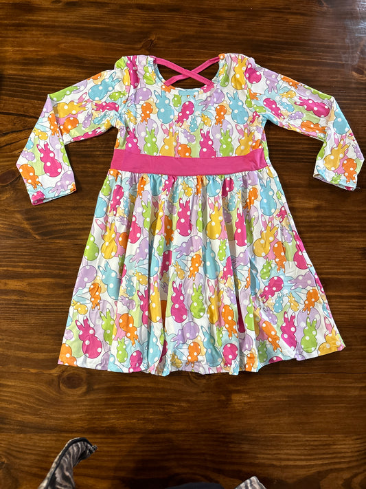 Easter Polka Dots Peeps Dress