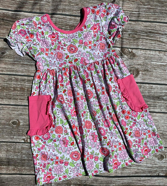 Frannies Floral Pocket Dress