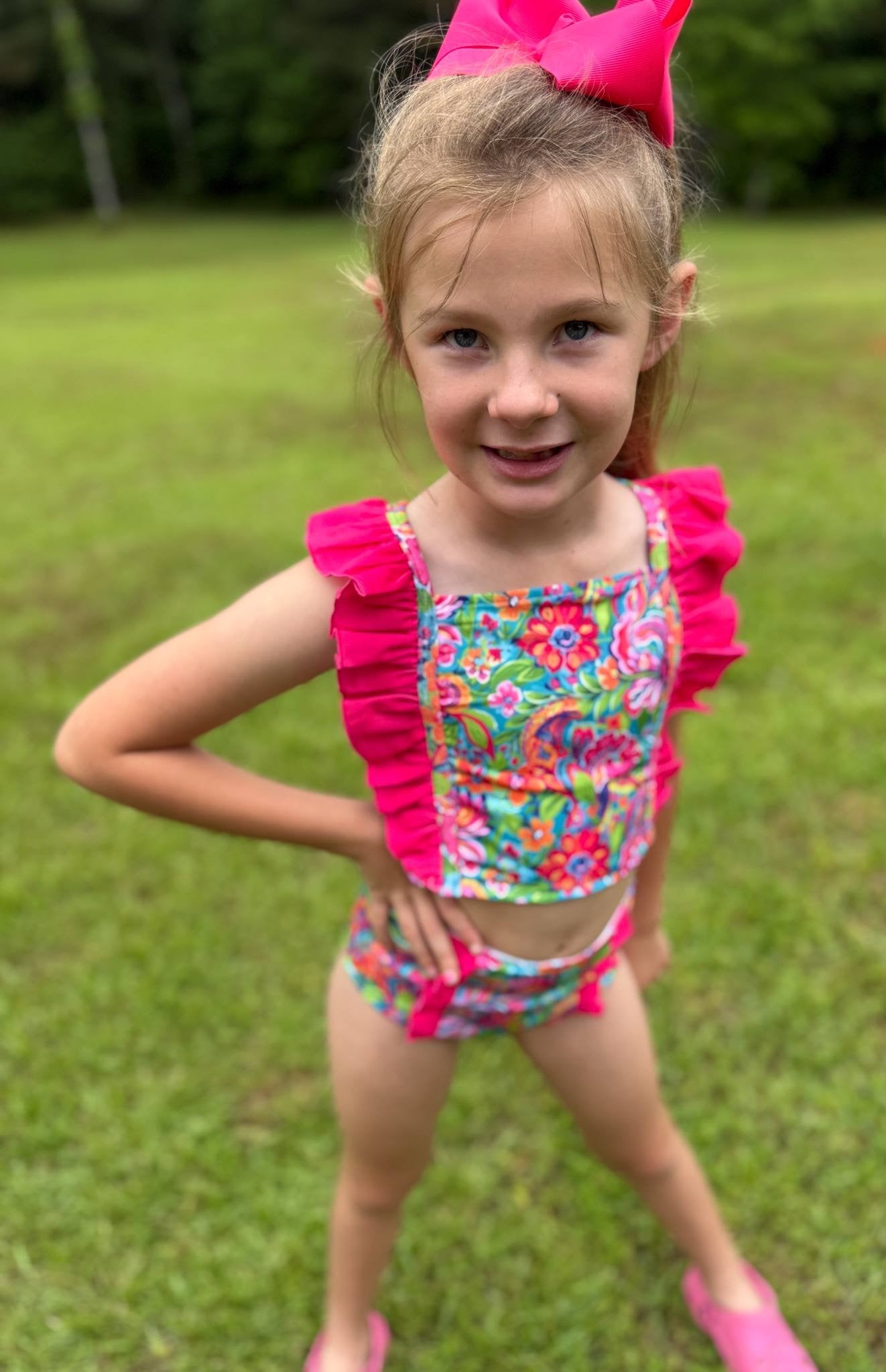 Preppy Girl Swim
