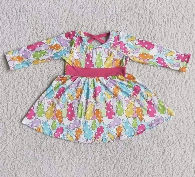 Easter Polka Dots Peeps Dress