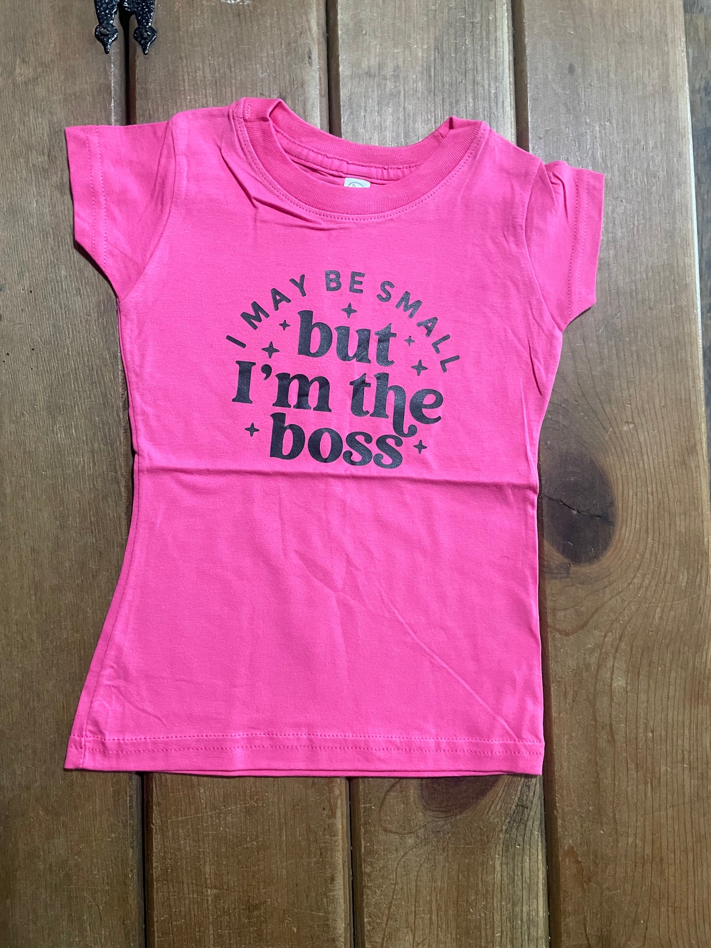 I’m The Boss Tee Pink