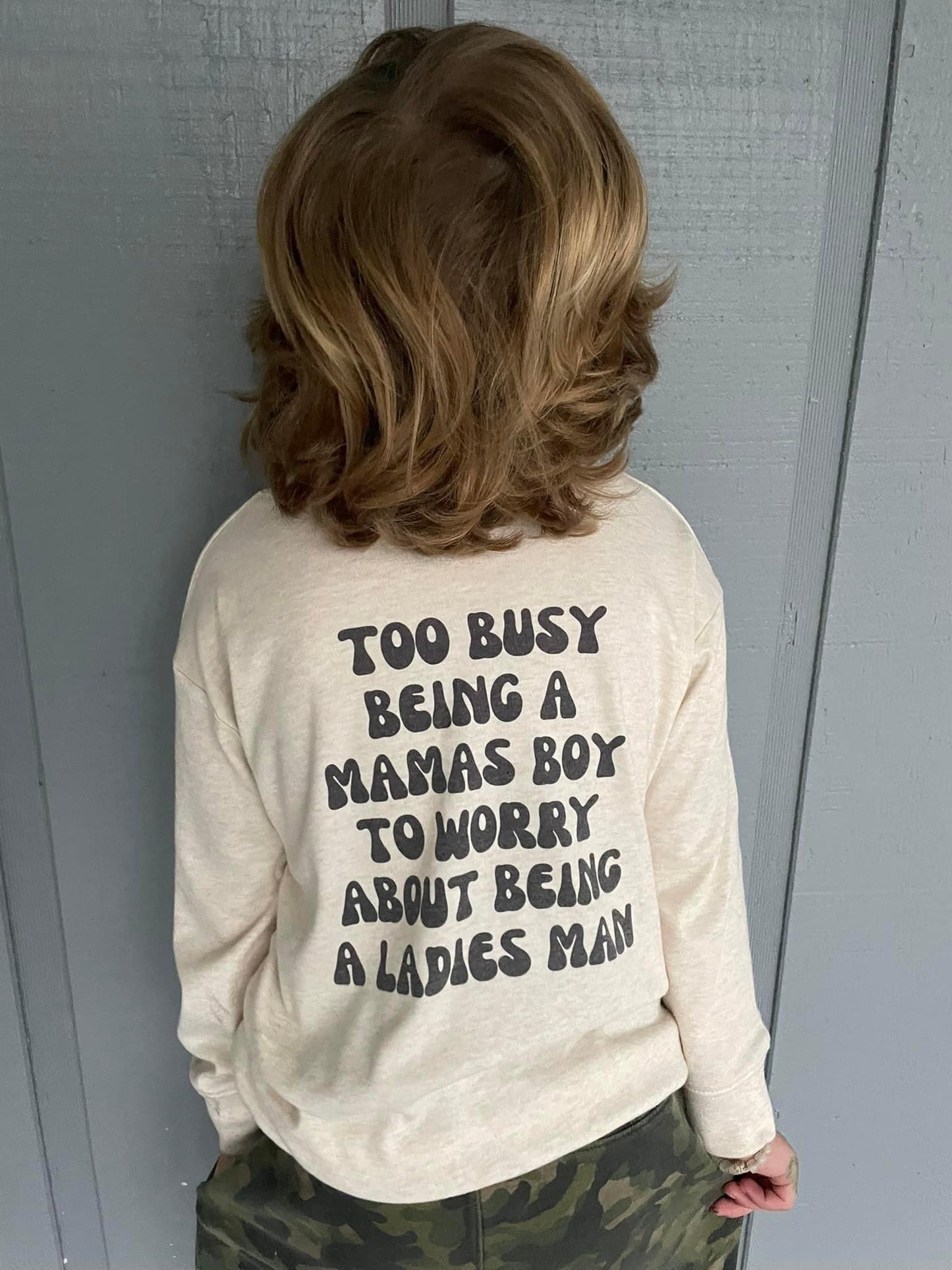 Mama Boy Pullover