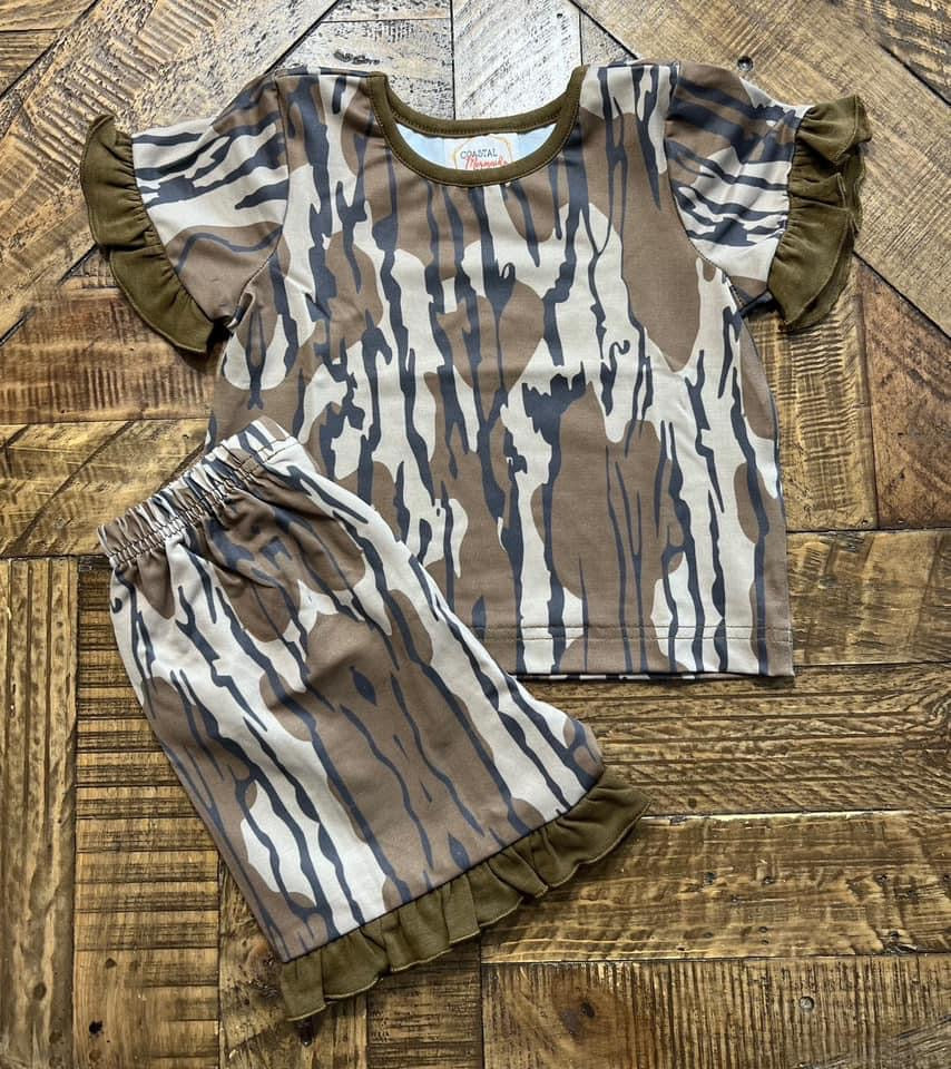 Camo Bottomland Summer PJs